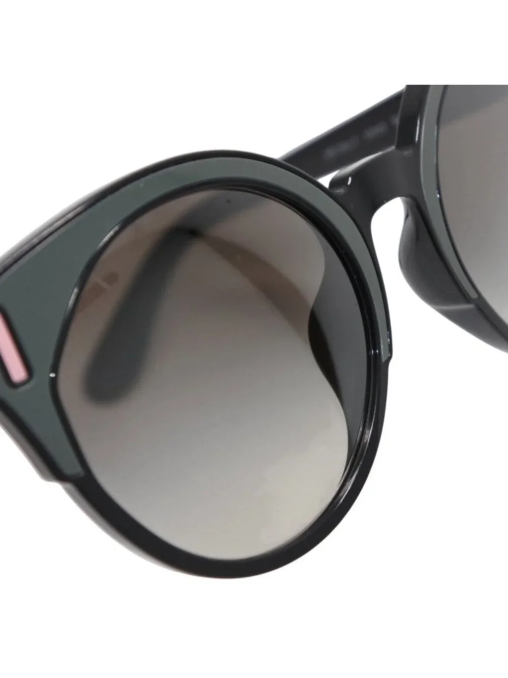 Prada Sunglasses 53 22 Eyewear Black Green